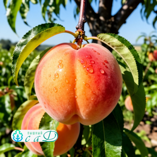 Персик "ИСКРА"  (срок созревания - август)
